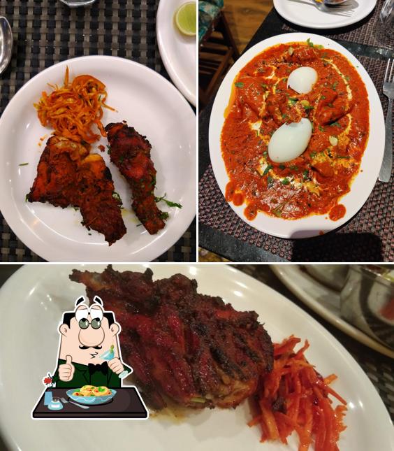Food at Red Sun Multicuisine Family Restaurant