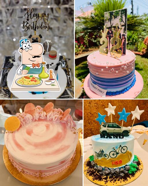 Food at 7th Heaven cake shop