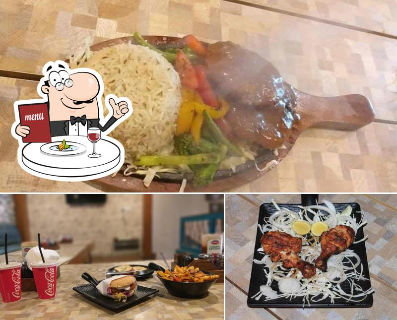 Food at Cafe Adda