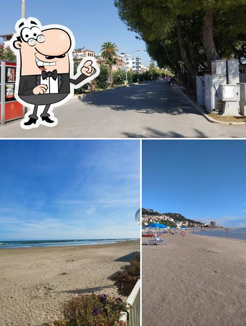 Gli esterni di Chalet Adriatico