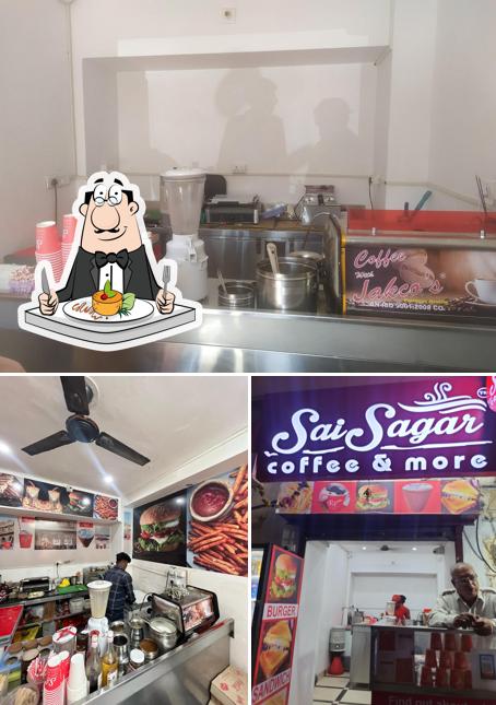 The photo of Sai Sagar Coffee and more’s food and interior