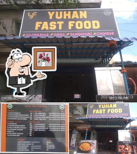 The interior of YUHAN FAST FOOD