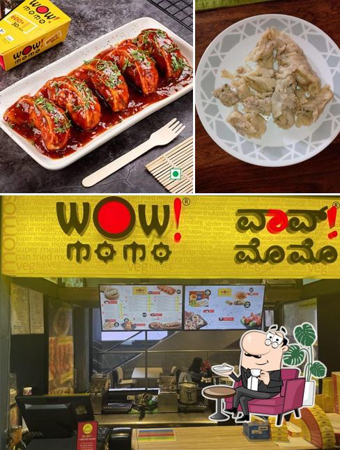 The interior of Wow! Momo