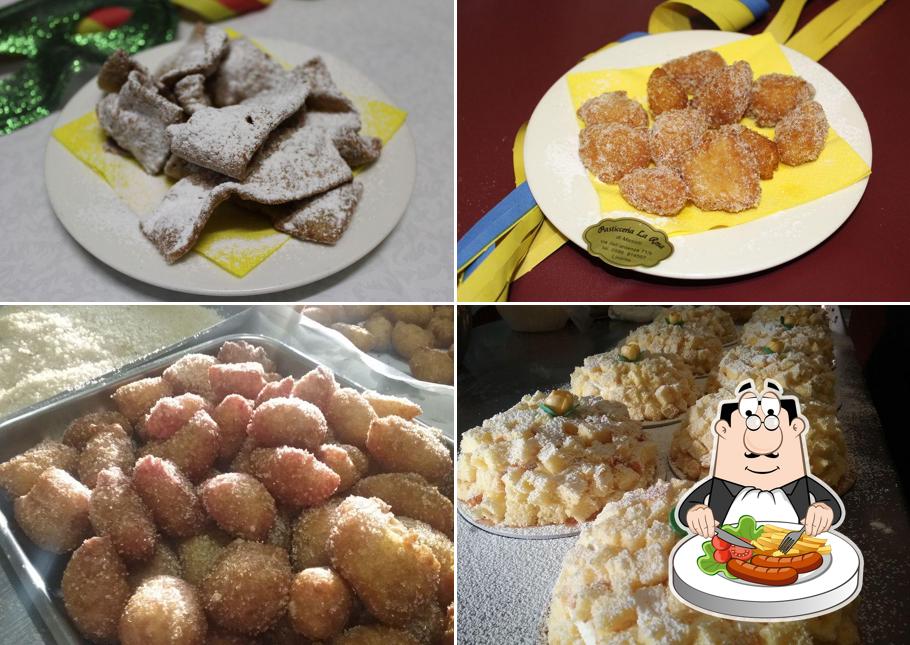Platti al Pasticceria La Rosa