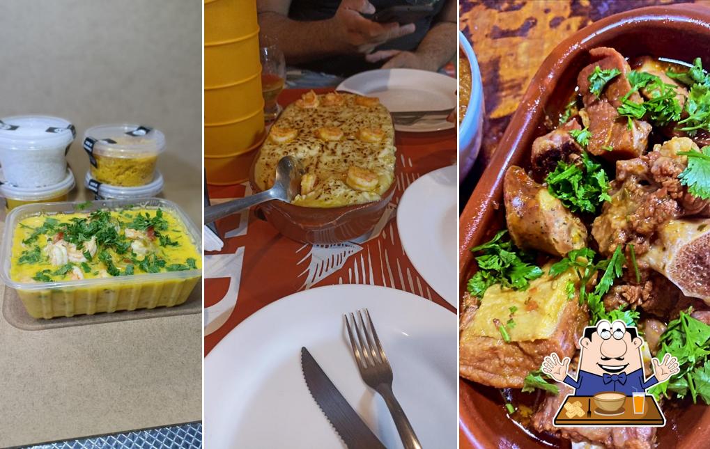 Comida em Chalé do Camarão