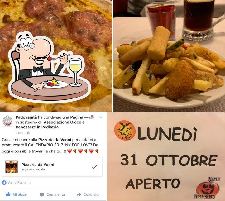 Platti al Pizzeria Da Vanni