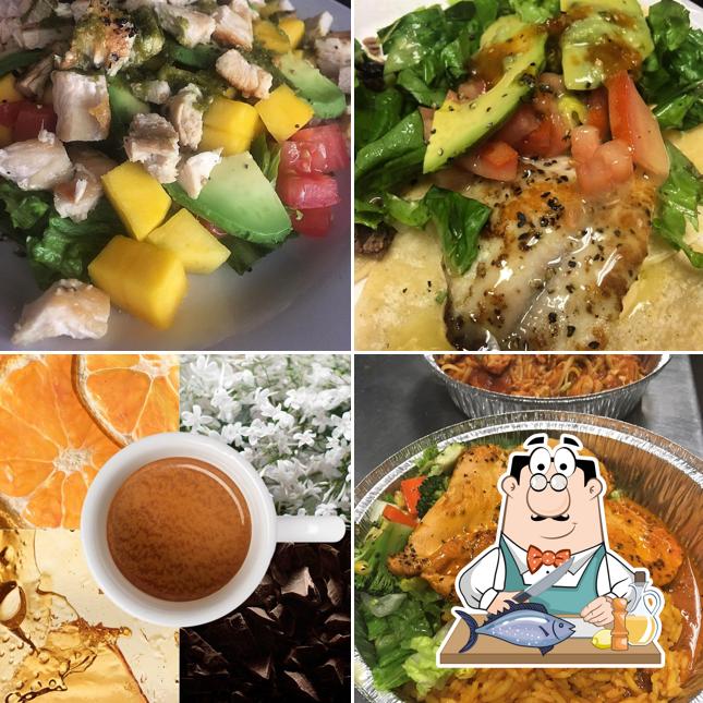 Salmone grigliato al Dante's Caffetteria