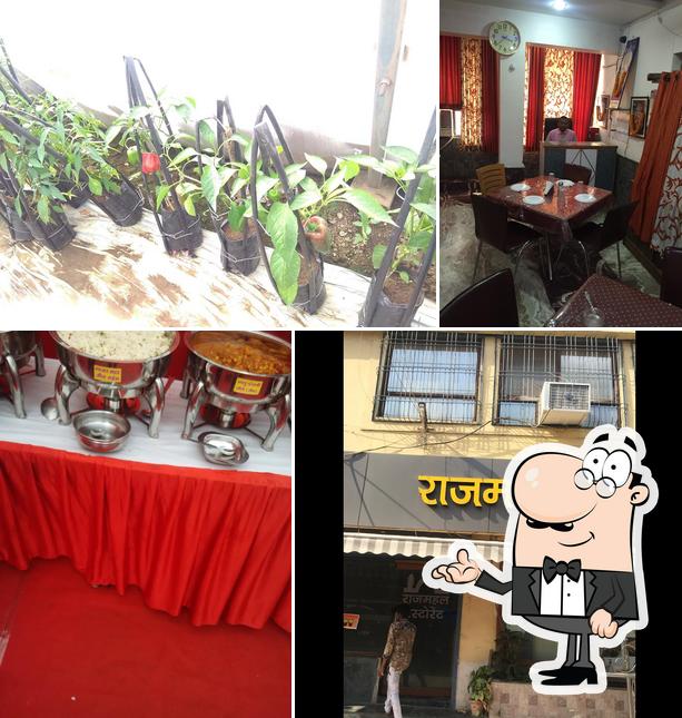 The interior of Rajmahal Restaurant caterers