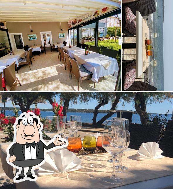 Dai un'occhiata agli interni di Bistro Konoba Leonardo