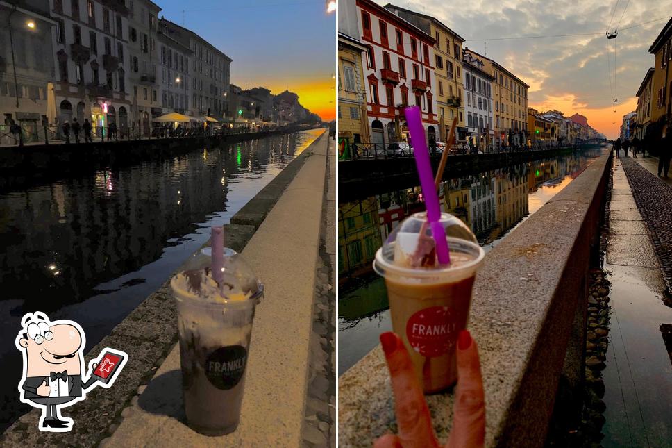 Gli esterni di Frankly Bubble Tea & Coffee