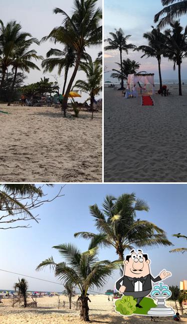 The exterior of Glorio Beach Shack