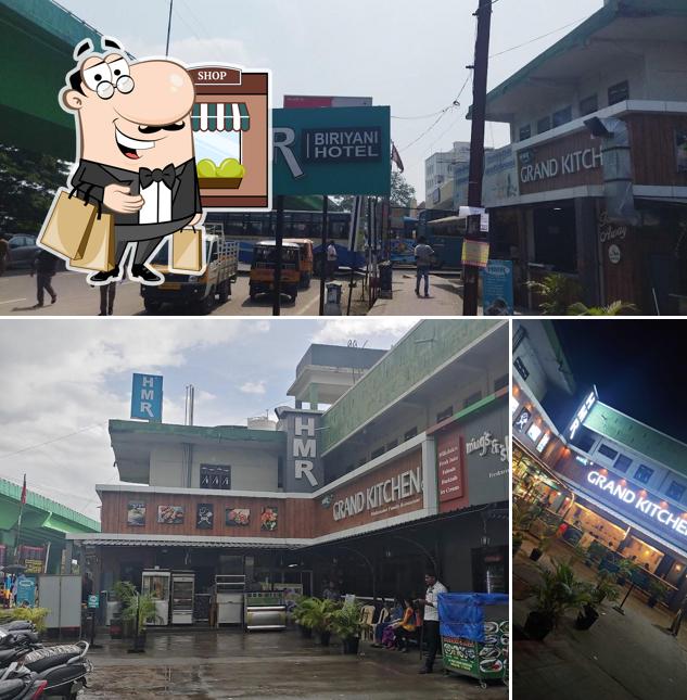 The exterior of HMR Grand Kitchen