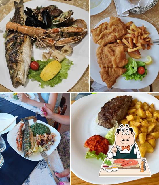 Fish and chips al Konoba Betiga