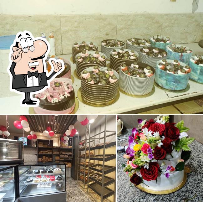 The interior of MANGLANI'S BAKERS Best Cake Shop in Varanasi Best Bakeries in Varanasi