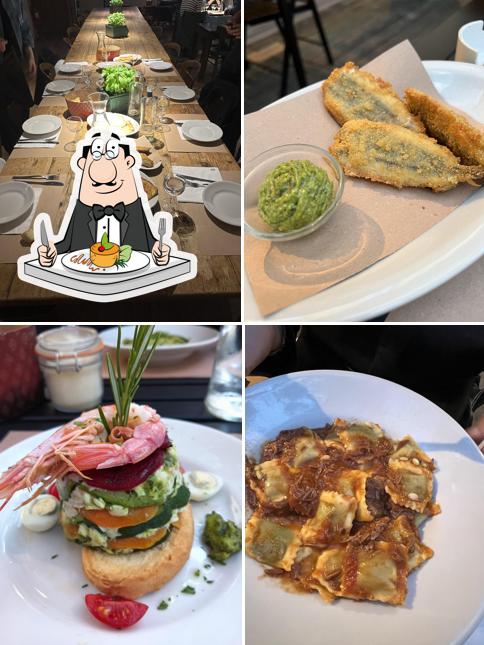 Platti al U Barba Osteria Genovese
