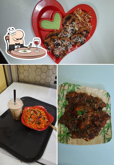 Food at Surya restaurant