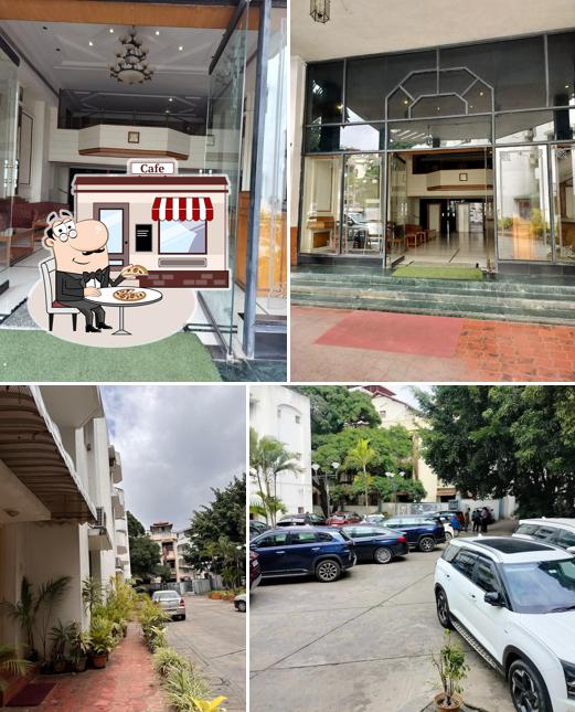 You can get some fresh air outside Ballal Residency