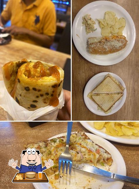 Food at New Poona Bakery