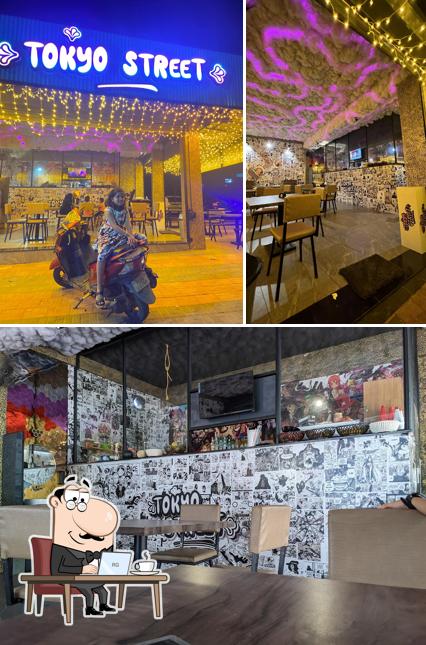 Check out how Cafe Tokyo Street looks inside