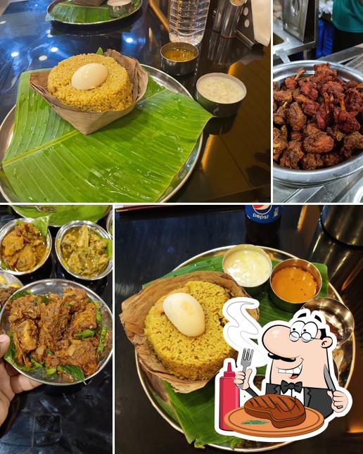 Chickpet Donne Biryani House Mysore offers meat meals