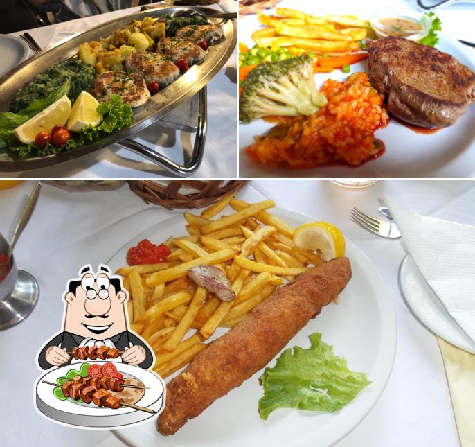 Platti al Restaurant Feral Lopar