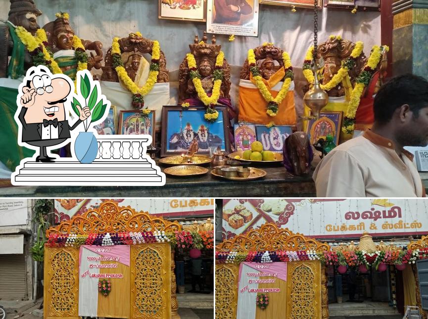 Take a look at the outside area of Lakshmi Prakash