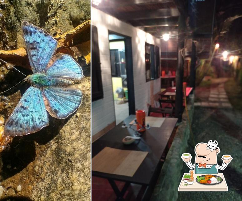 Comida em Pizza da Montanha e hambúrgueria