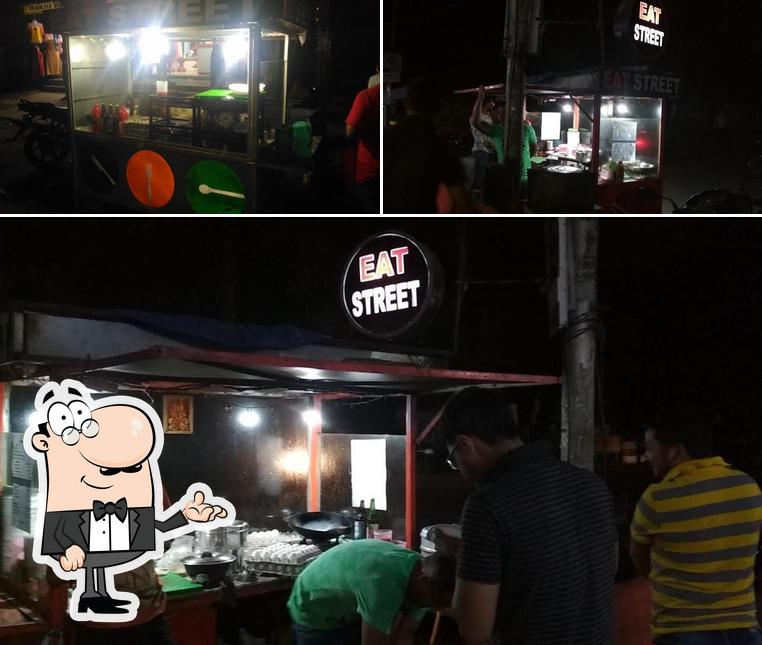 The interior of EAT STREET