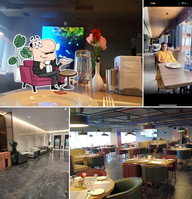 The interior of HOTEL SVM GRAND DAIRY FARM ROAD