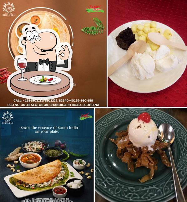 Food at Hotel Rigal Blu