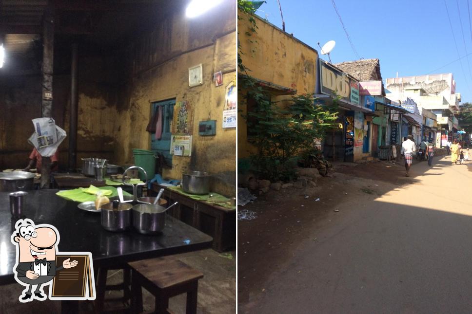 The exterior of Mathi mess