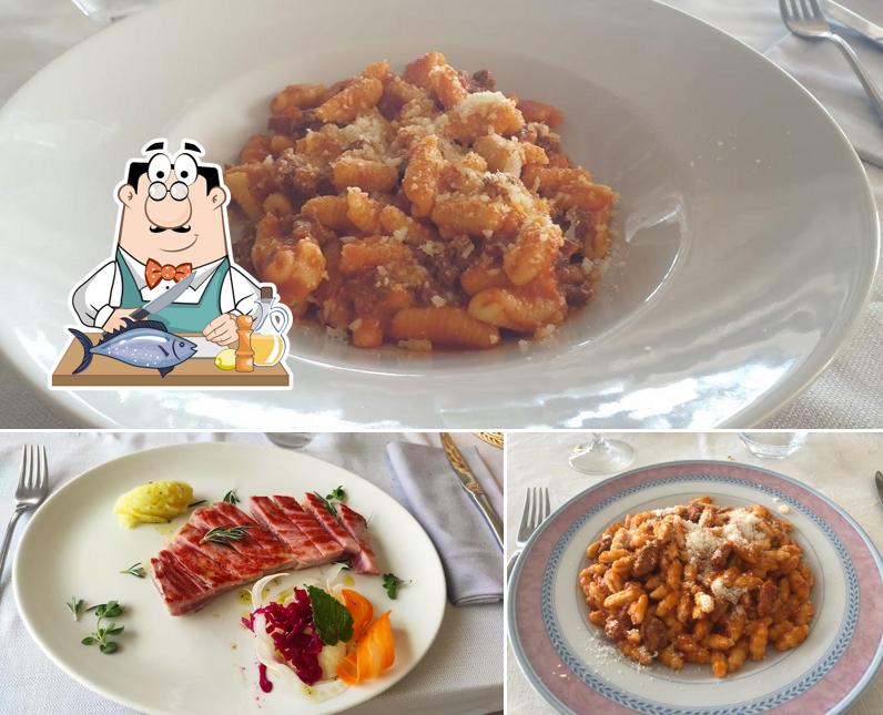 Salmone grigliato al Ristorante Lu Impostu