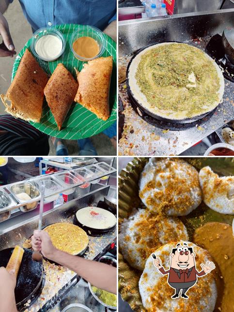 Meals at Sai Ruchi varieties of dosa