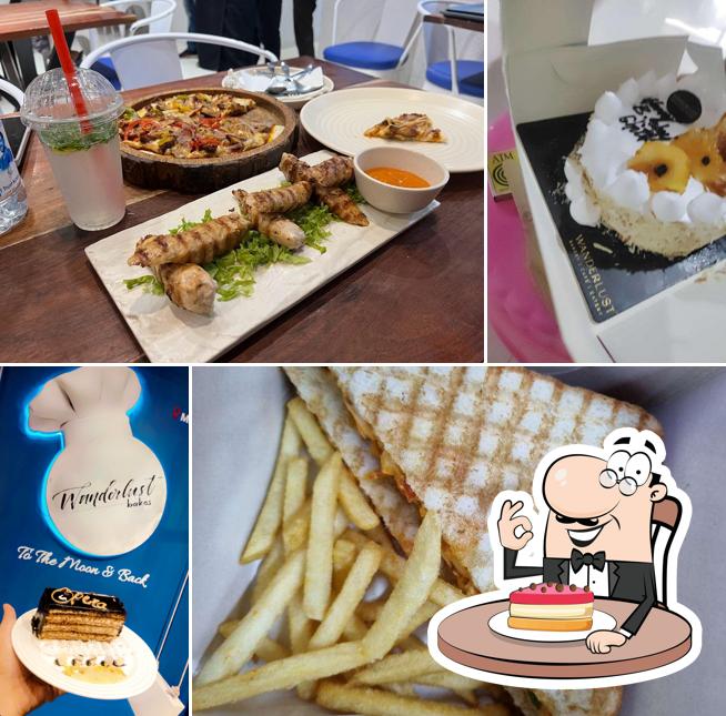 Cheesecake at Wanderlust Manikonda