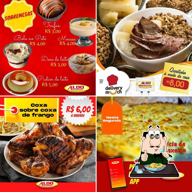 Comida em Aldo Restaurante