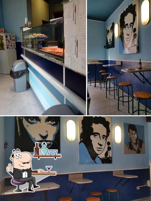 Gli interni di Pizzeria Amaranto