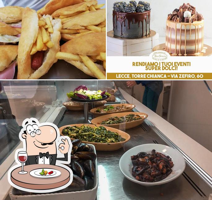 Platti al Bar Simone/Gastronomia pronta/Pane fresco e prodotti da forno/Pasticceria/Pizzeria con forno a legna