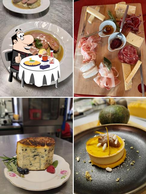 Piatto di formaggi al Ristorante La Ca' Nei Sass