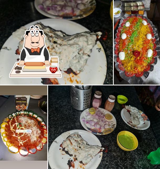 Lazeez Grill family Restaurant Non Veg & Caterers offers a selection of desserts
