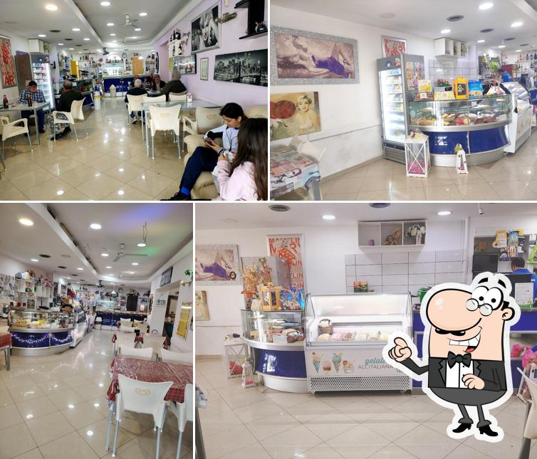 Gli interni di Marlon Bar Tavola Calda Pinseria