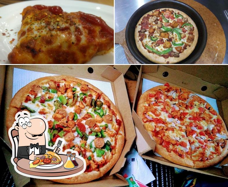 At Pizza Hut, you can get pizza