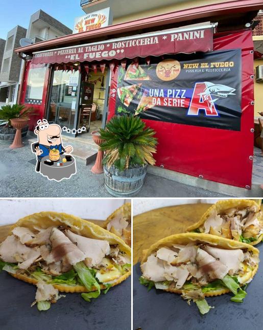 Guarda la foto che presenta la cibo e interni di New El Fuego