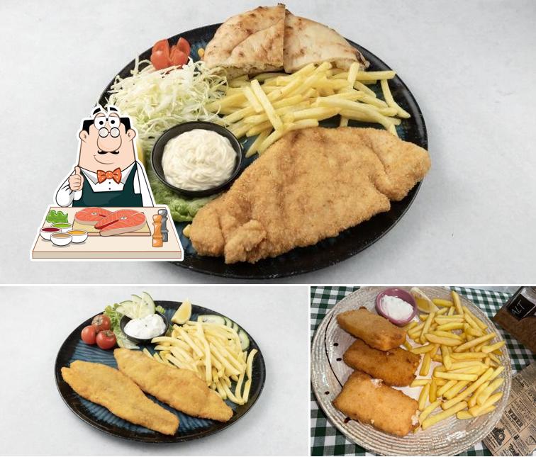 Fish and chips al Barbara grill