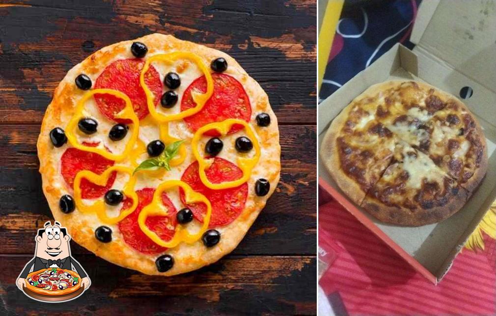 Order various variants of pizza