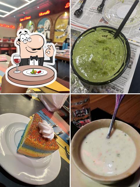 Food at Downtown Restro Cafe