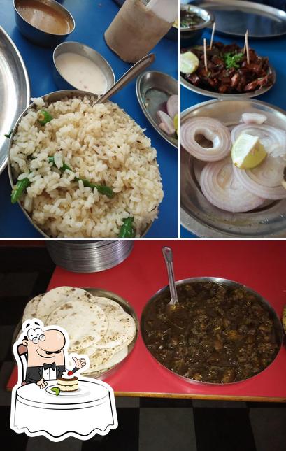 Hotel Kaleghat serves a variety of desserts