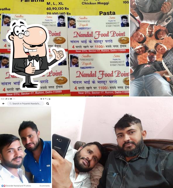 See this pic of Nandal Food Point