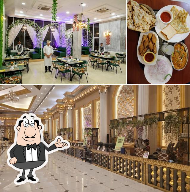 The interior of Red K Velvet Hotel