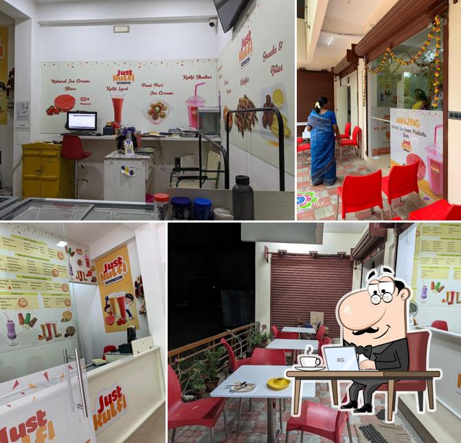The interior of VFB - JUST KULFI