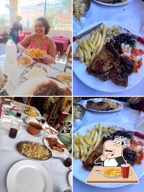 Batata frita em Restaurante Bifao